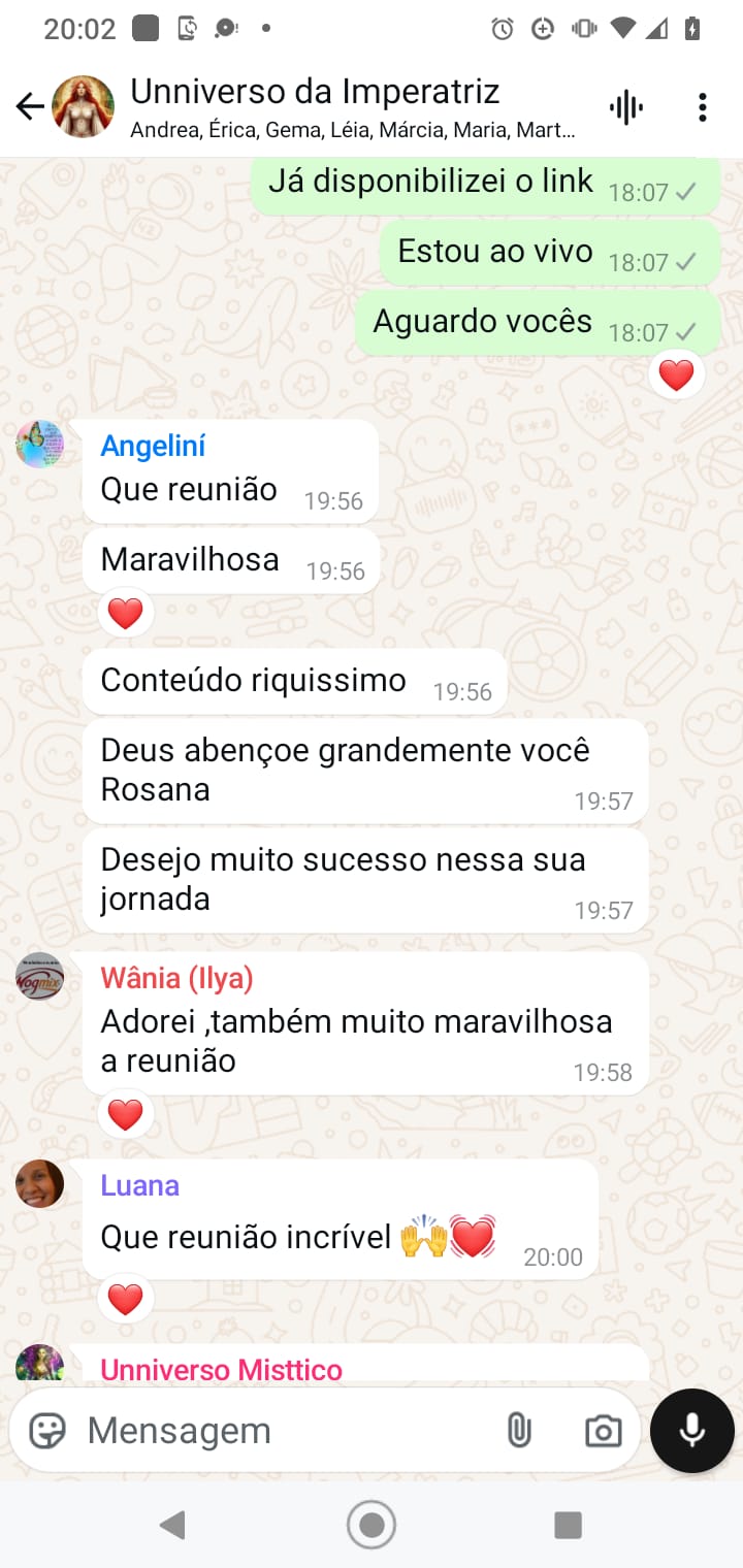 depoimento grupo unniverso da Imperatriz parte 1