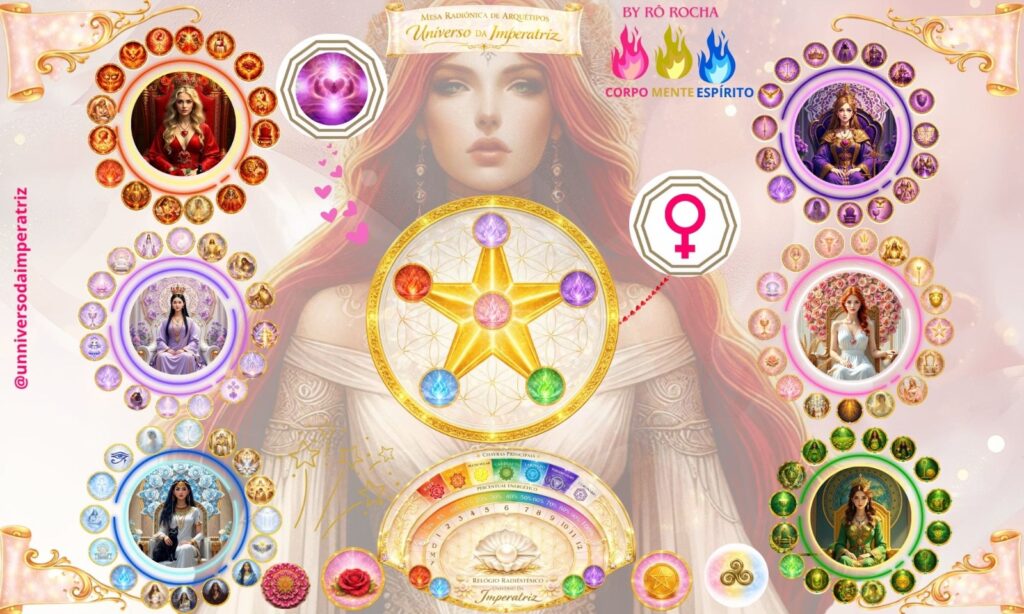 Mesa radiônica Universo da Imperatriz