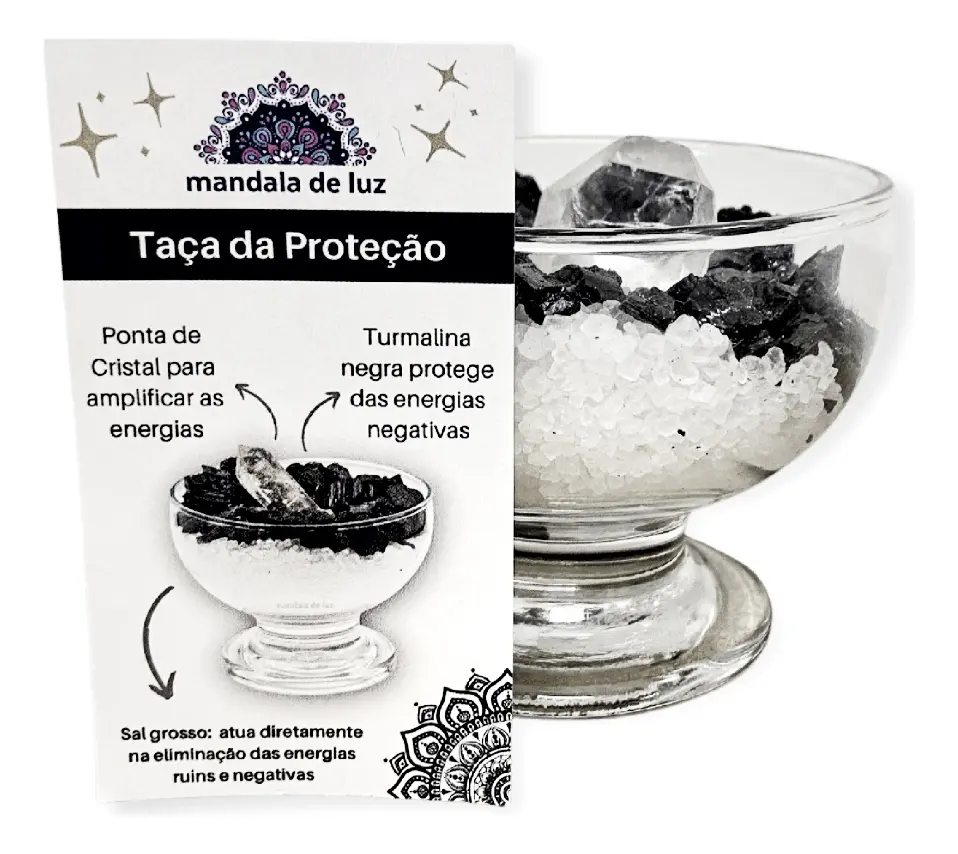 turmalina negra para proteção